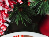 Cookies de Noël au chocolat et m&Ms