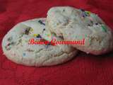 Birthday cake cookies