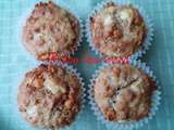 Muffins aux pommes et caramel