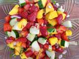 Salsa fraises mangue