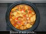 Tajine de blancs de poulet aux légumes et citrons confits