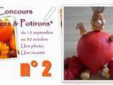 N° 2 - Concours  La Reine des Courges  - Lapin potimarron