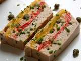 Terrine au thon tomates et poivrons