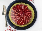 Galette des Rois au Matcha et aux Cerises Griottes : Un Gâteau Unique