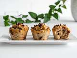 Muffins sains et super faciles aux bananes trop mûres et aux pépites de chocolat