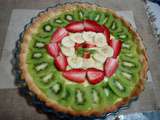 Tarte de fruits aux couleurs du printemps