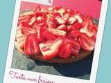 Tarte aux fraises comme un chef