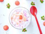 Tout Fraise : fraises sauce Tagada