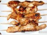 Brochettes de poulet yakitori