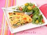 Quiche aux légumes et pâte brisée sans gluten