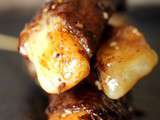 Brochettes de boeuf au fromage - Yakitori