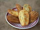 Madeleines au saumon fumé sauvage et l'aneth frais