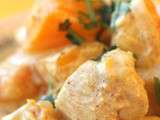 Poulet Butternut au curry tout doux