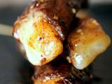 Yakitori - brochettes de boeuf au fromage