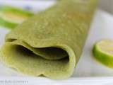 Crêpes au Thé Matcha