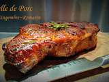 Rouelle de Porc au four~Miel~Gingembre~Romarin