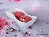 Sorbet Fraise et Yaourt aux Baies Roses#Octobre rose