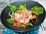 Tartare de Thon à la Vanille Bleue de la Réunion