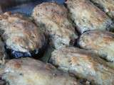 Aubergine farcies au pain complet saveur d’Orient