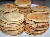 Blinis au levain de levure