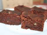 Brownie aux Noix de pécan et au sirop d'Erable