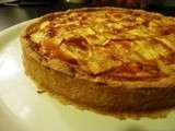 Clafoutarte pomme gingembre caramel au beurre salé