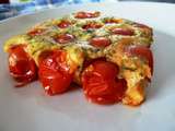 Clafoutis aux tomates cerise