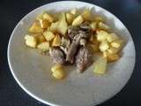 Confit de canard et pommes sautées