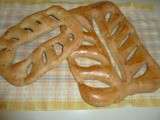 Fougasse olives, ail et fines herbes