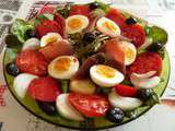 Salade Niçoise rapide aux deux huiles vierges