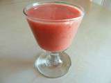 Smoothie au concombre et smoothie tomate/poire