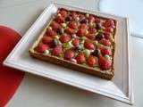 Tarte aux fraises Pascale