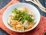 Salade de blancs de poulet à l’asiatique sans gluten ni lactose