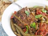 Tajine de viande aux haricots verts