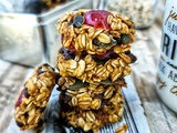 Cookies moelleux aux flocons d'avoine et aux pommes