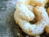 Croissants fondants au citron et aux amandes