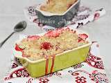 Crumble aux fraises et noix de coco