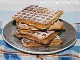 Gaufres gourmandes au spéculoos