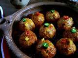 Tajine de boulettes de sardines