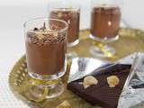 Verrine au chocolat, coco et gingembre confit