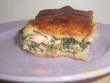 Tourte saumon vert de blettes