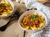 Bolognaise aux lentilles [recette végétarienne]