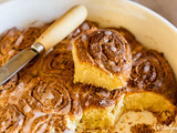 Cinnamon rolls [brioches roulées à la cannelle]