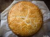 Galette des rois aux pralines roses