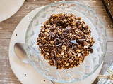 Granola tout chocolat [pour des matins gourmands]