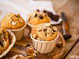 Muffins banane-chocolat