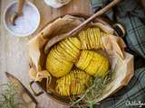 Pommes de terres Hasselback [pdt rôties à la suédoise]