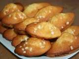 Madeleines au miel