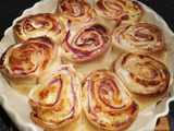 Pizza roll jambon-mozzarella