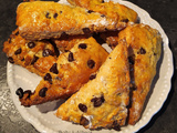 Scones aux pépites de chocolat